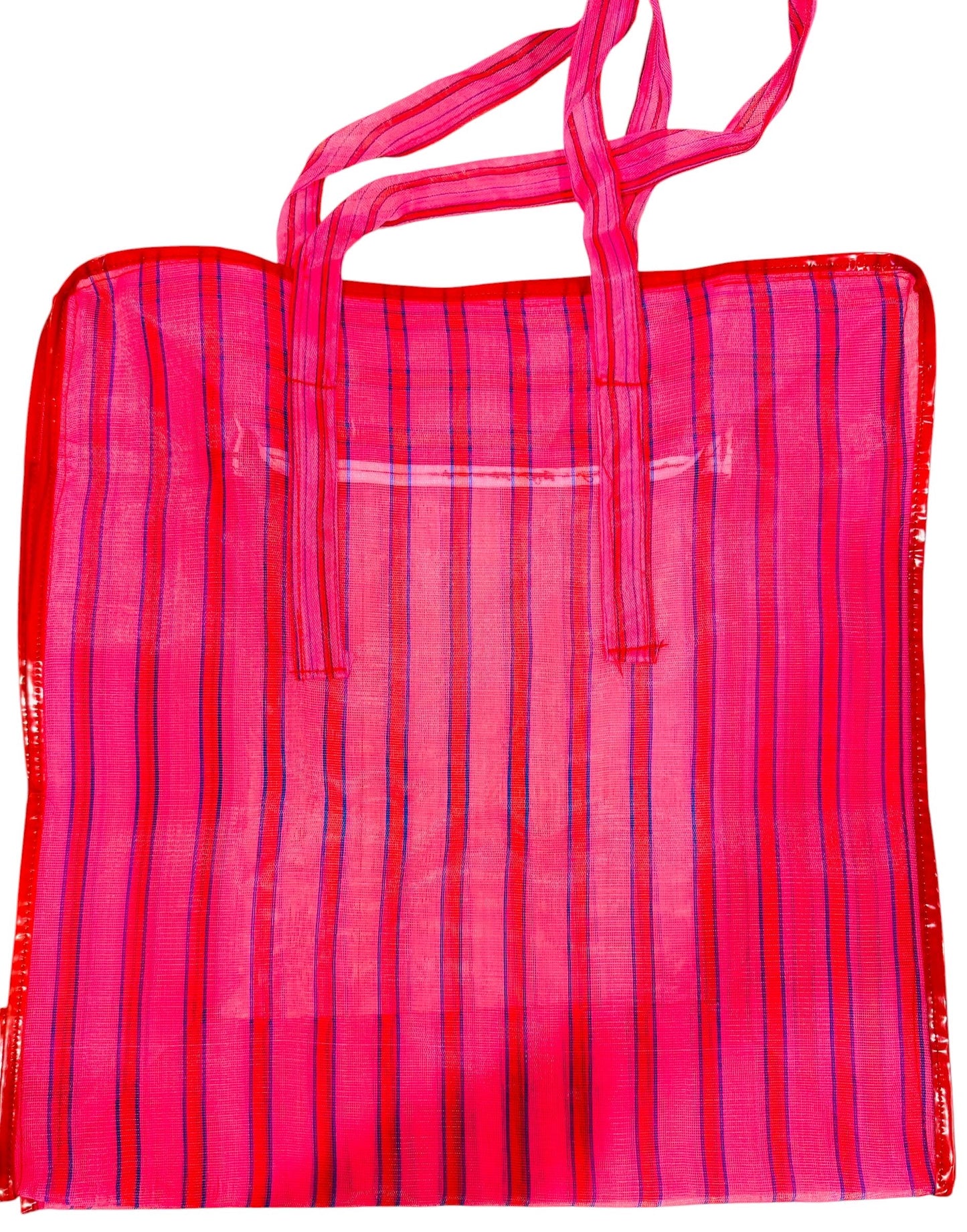 1 Reuseable Mexican Mercado Mesh Bag with Zipper 1x Bolsa de Maya Mexicana Reusable con Zipper