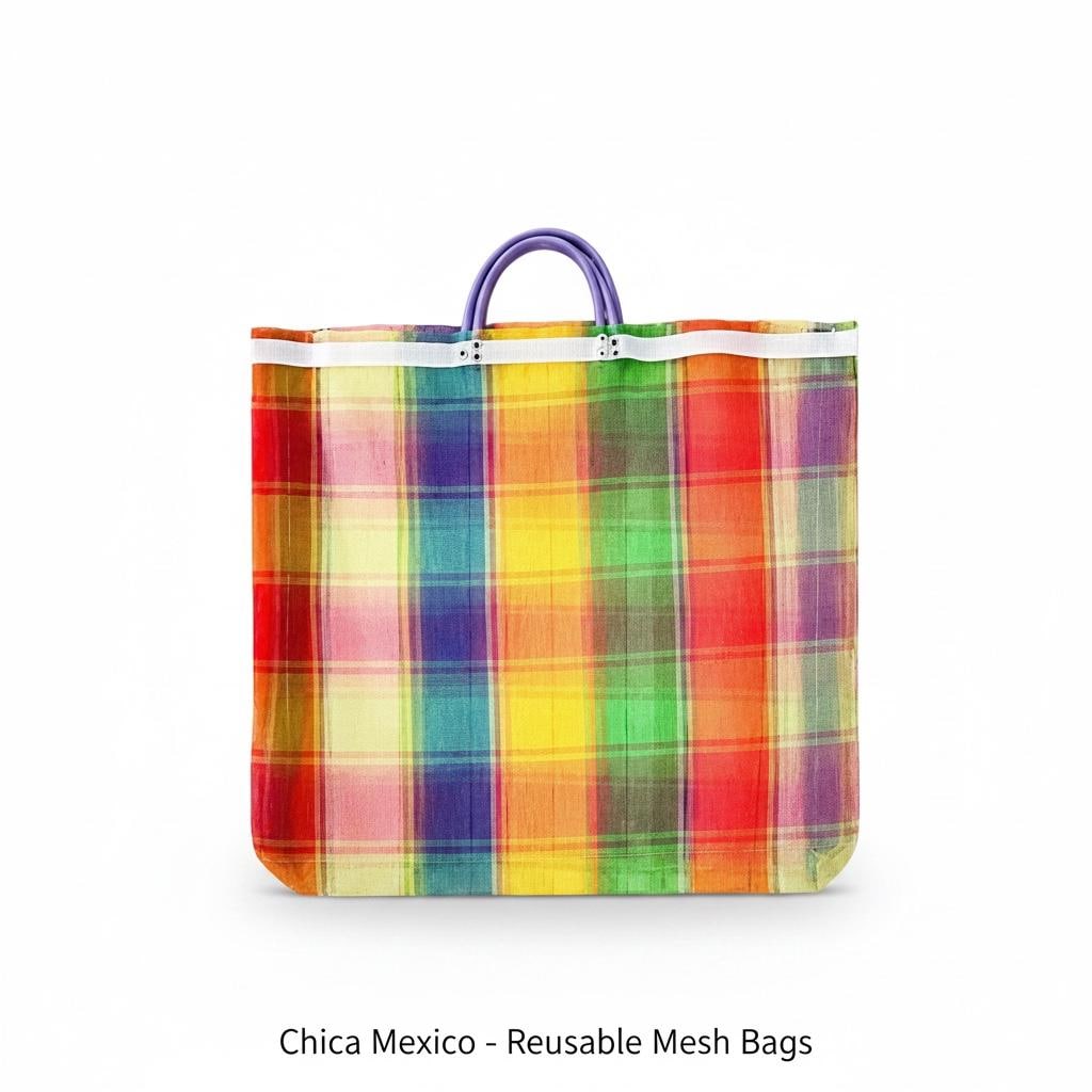 Mexican Reuseable Mercado Mesh Bag Bolsa Mexicana de Maya Reusable